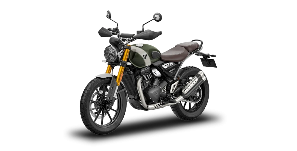 Renting Triumph SCRAMBLER 400 X